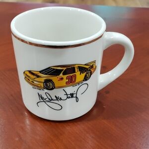 Vintage NASCAR, Michael Waltrip Novelty Mug